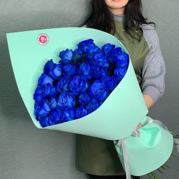 Букеты из синих роз (Эквадор) (артикул  204700)