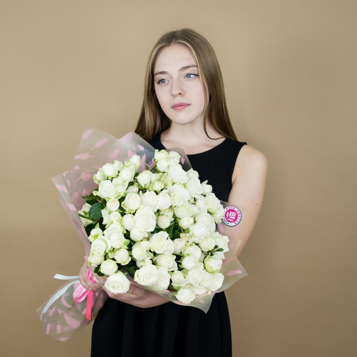 Розы кустовые белые (Артикул: 4272)
